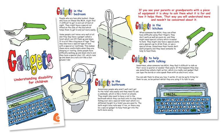 Gadgets leaflet